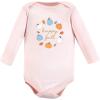 image:imageHudson Baby Baby Girls Cotton Longsleeve Bodysuits 3packHappy Fall
