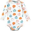 image:imageHudson Baby Baby Girls Cotton Longsleeve Bodysuits 3packHappy Fall