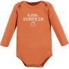 image:imageHudson Baby Baby Girls Cotton Longsleeve Bodysuits 3packHappy Fall