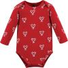 image:imageHudson Baby Baby Girls Cotton Longsleeve Bodysuits 3packHot Cocoa