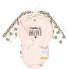 image:imageHudson Baby Baby Girls Cotton Longsleeve Bodysuits 3packLeopard Hearts
