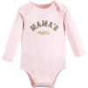 image:imageHudson Baby Baby Girls Cotton Longsleeve Bodysuits 3packLeopard Mamas Mini