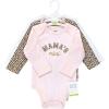image:imageHudson Baby Baby Girls Cotton Longsleeve Bodysuits 3packLeopard Mamas Mini