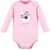 image:imageHudson Baby Baby Girls Cotton Longsleeve Bodysuits 3packLittle Llama