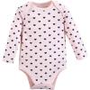 image:imageHudson Baby Baby Girls Cotton Longsleeve Bodysuits 3packLove at First Sight