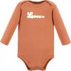 image:imageHudson Baby Baby Girls Cotton Longsleeve Bodysuits 3packMagical Rainbow