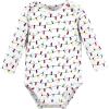 image:imageHudson Baby Baby Girls Cotton Longsleeve Bodysuits 3packMerry and Bright