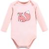 image:imageHudson Baby Baby Girls Cotton Longsleeve Bodysuits 3packOrest Girl