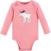 image:imageHudson Baby Baby Girls Cotton Longsleeve Bodysuits 3packOrest Girl