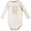 image:imageHudson Baby Baby Girls Cotton Longsleeve Bodysuits 3packPink Enchanted Forest