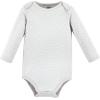image:imageHudson Baby Baby Girls Cotton Longsleeve Bodysuits 3packPink Penguin