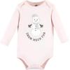 image:imageHudson Baby Baby Girls Cotton Longsleeve Bodysuits 3packSnow Much Fun