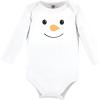 image:imageHudson Baby Baby Girls Cotton Longsleeve Bodysuits 3packSnow Much Fun
