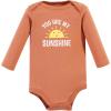image:imageHudson Baby Baby Girls Cotton Longsleeve Bodysuits 3packSunshine Rainbows