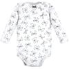 image:imageHudson Baby Baby Girls Cotton Longsleeve Bodysuits 3packWinter Bows