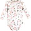 image:imageHudson Baby Baby Girls Cotton Longsleeve Bodysuits 7packCinnamon Pink Prints