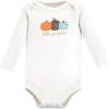 image:imageHudson Baby Baby Girls Cotton Longsleeve Bodysuits 7packHappy Fall