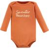 image:imageHudson Baby Baby Girls Cotton Longsleeve Bodysuits 7packHappy Fall