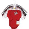image:imageHudson Baby Baby Girls Cotton Longsleeve Bodysuits 7packWinter Bows