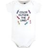 image:imageHudson Baby Baby Girls Cotton Bodysuits 7packCreativity