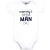 image:imageHudson Baby Infant Boy Cotton Bodysuits Mommys Little Man Bow Tie 69 Months