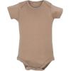 image:imageHudson Baby Infant Boys Cotton Bodysuits 5Pack Beige Safari 03 Months