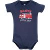 image:imageHudson Baby Unisex Baby Cotton Bodysuits 3PackBrave Firetruck