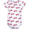 image:imageHudson Baby Unisex Baby Cotton Bodysuits 3PackBrave Firetruck