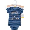 image:imageHudson Baby Unisex Baby Cotton Bodysuits 3PackDaddys Little Cub