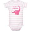 image:imageHudson Baby Unisex Baby Cotton Bodysuits 3PackGirl Dino