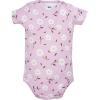 image:imageHudson Baby Unisex Baby Cotton Bodysuits 3PackLilac Blooms