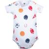 image:imageHudson Baby Unisex Baby Cotton Bodysuits 3PackSports