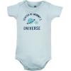 image:imageHudson Baby Unisex Baby Cotton Bodysuits 3PackTeal Navy Planets