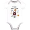 image:imageHudson Baby Unisex Baby Cotton Bodysuits 5packAll Star