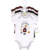image:imageHudson Baby Unisex Baby Cotton Bodysuits 5packAll Star