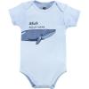 image:imageHudson Baby Unisex Baby Cotton Bodysuits 5packBoy Whale Types