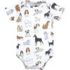 image:imageHudson Baby Unisex Baby Cotton Bodysuits 5packDogs