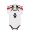 image:imageHudson Baby Unisex Baby Cotton Bodysuits 5packGentlemen