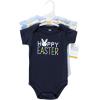 image:imageHudson Baby Unisex Baby Cotton Bodysuits Hoppy Easter 03 Months
