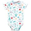 image:imageHudson Baby Unisex Baby Cotton Bodysuits Sea Characters 912 Months