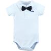 image:imageHudson Baby Unisex Baby Cotton Bodysuits Whaley Cute Polo 03 Months