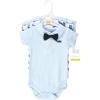image:imageHudson Baby Unisex Baby Cotton Bodysuits Whaley Cute Polo 03 Months