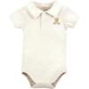 image:imageHudson Baby Unisex Baby Cotton BodysuitsCute Bear Polo