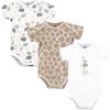 image:imageHudson Baby Infant Boy Cotton Bodysuits Safari Friends 36 Months