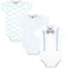 image:imageHudson Baby Infant Boys Cotton Bodysuits 3Pack Gator Polo 1218 Months