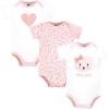 image:imageHudson Baby Infant Girl Cotton Bodysuits Cutie Bear 69 Months
