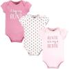 image:imageHudson Baby Unisex Baby Cotton Bodysuits Auntie Bestie 03 Months