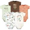 image:imageHudson Baby Unisex Baby Cotton Bodysuits Dinosaur Adventures 5Pack 1218 Months
