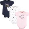 image:imageHudson Baby Unisex Baby Cotton Bodysuits Girl Mommy Pink Navy 912 Months