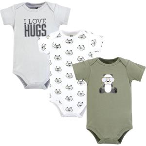 image:imageHudson Baby Infant Boy Cotton Bodysuits Cool Panda Newborn